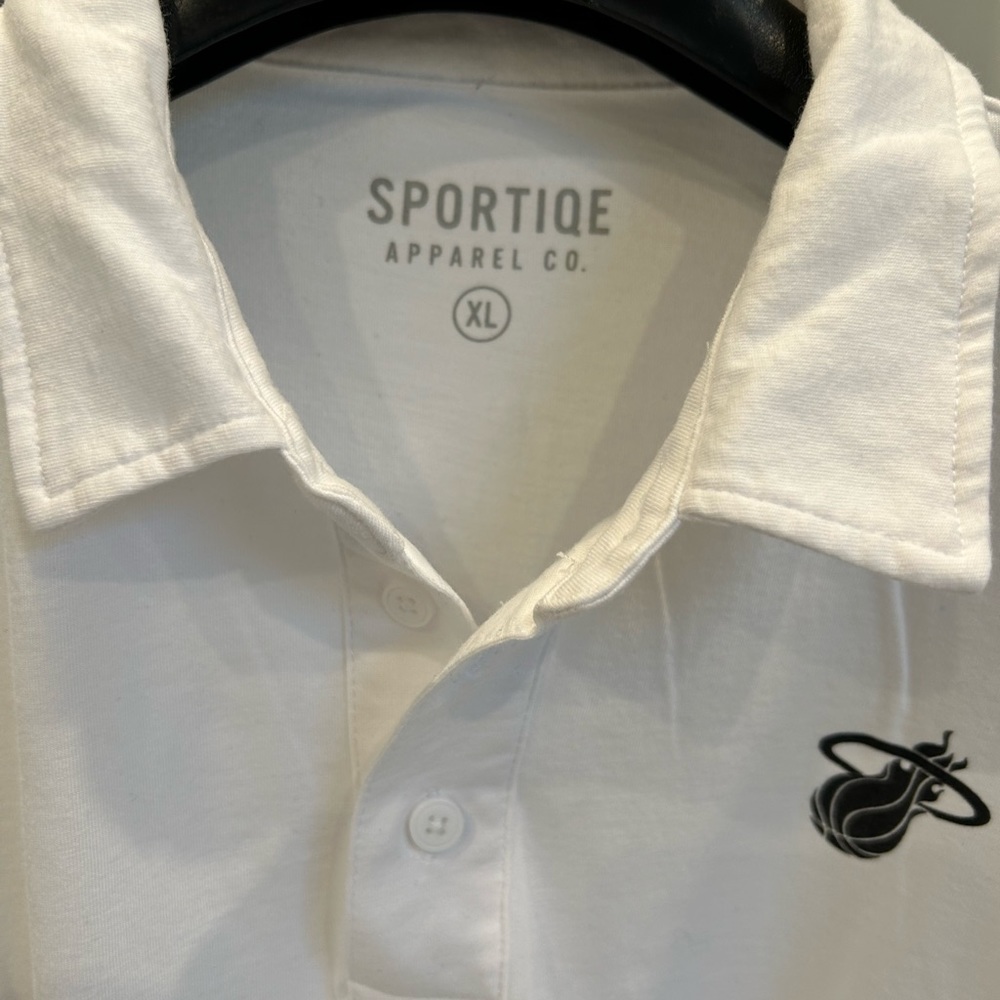 Miami Heat Sportiqe Playoff Polo Size XL